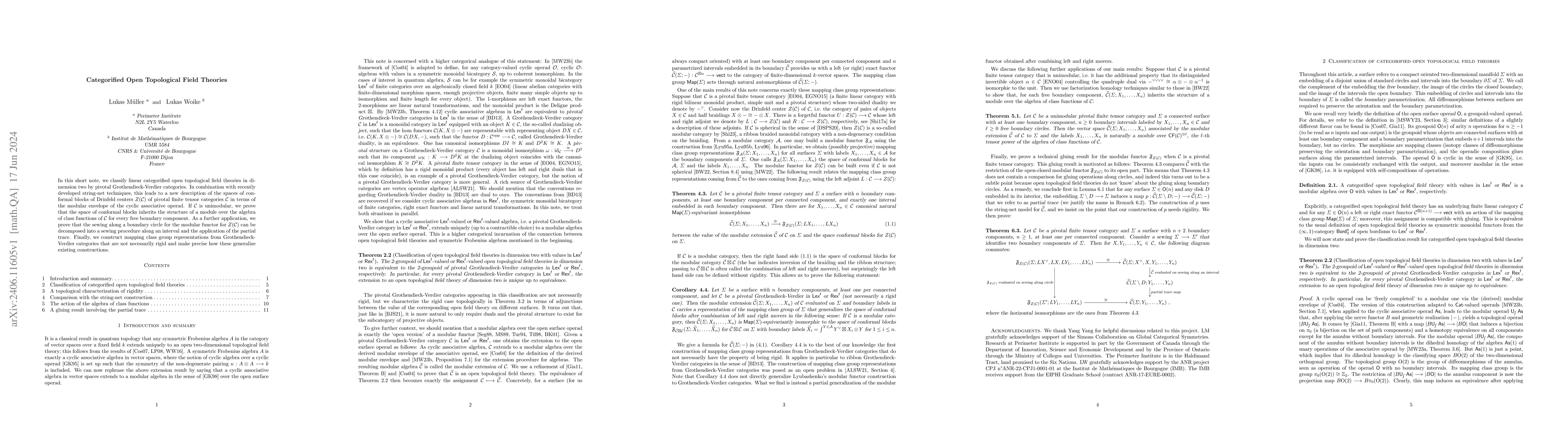 Thumbnail for Categorified Open Topological Field Theories