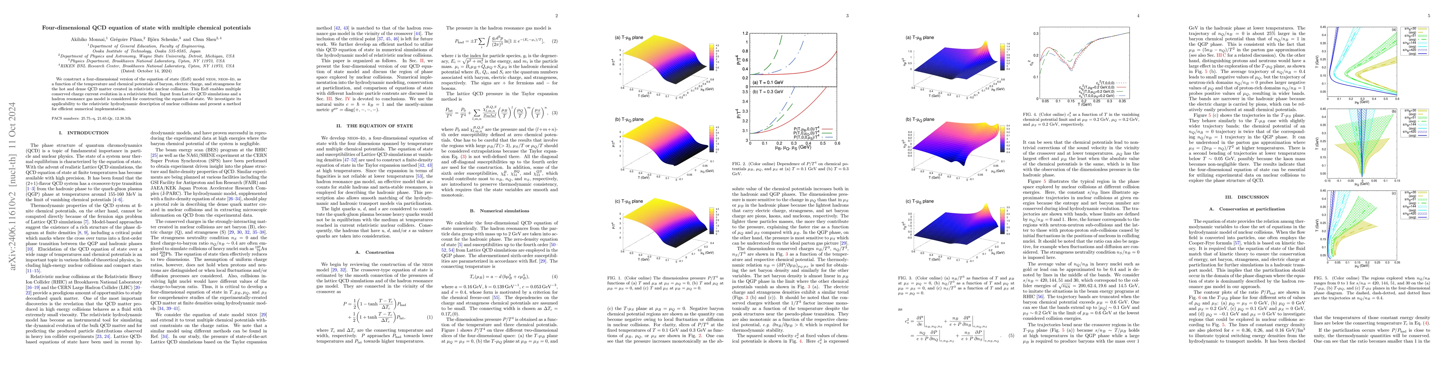 Thumbnail for Four-dimensional QCD equation of state with multiple chemical potentials
