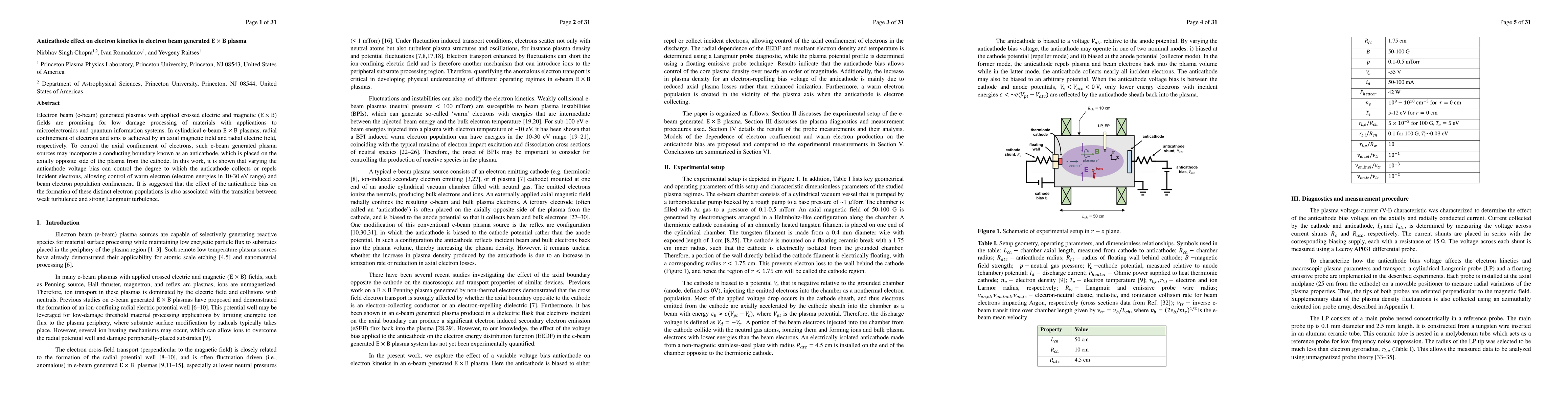 Thumbnail for Anticathode effect on electron kinetics in electron beam generated
  $\mathbf{E} \times \mathbf{B}$ plasma
