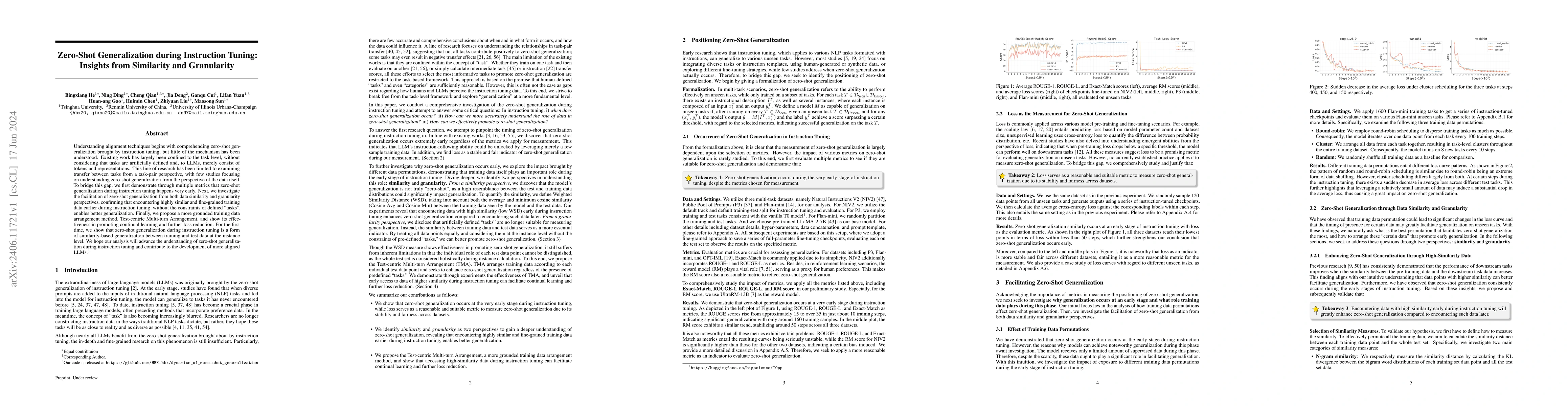 Thumbnail for Zero-Shot Generalization during Instruction Tuning: Insights from
  Similarity and Granularity