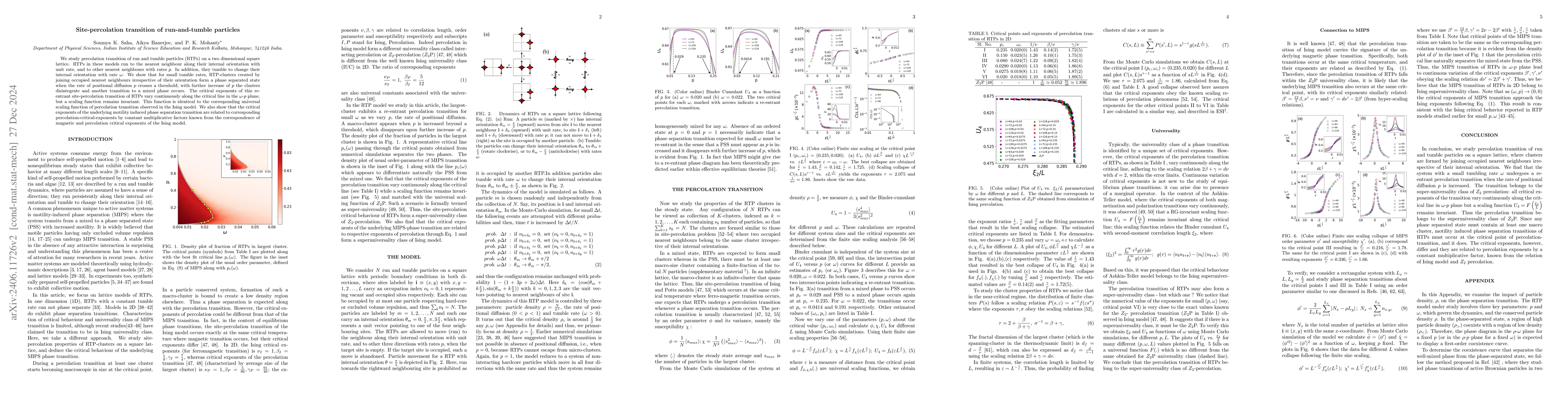 Thumbnail for Site-percolation transition of run-and-tumble particles