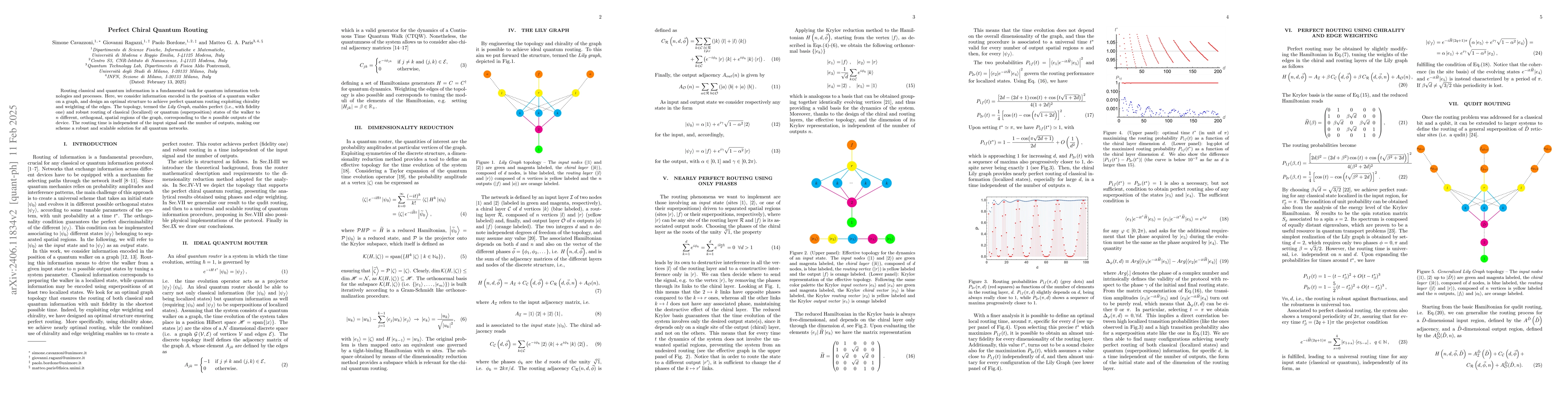 Thumbnail for Perfect chiral quantum routing
