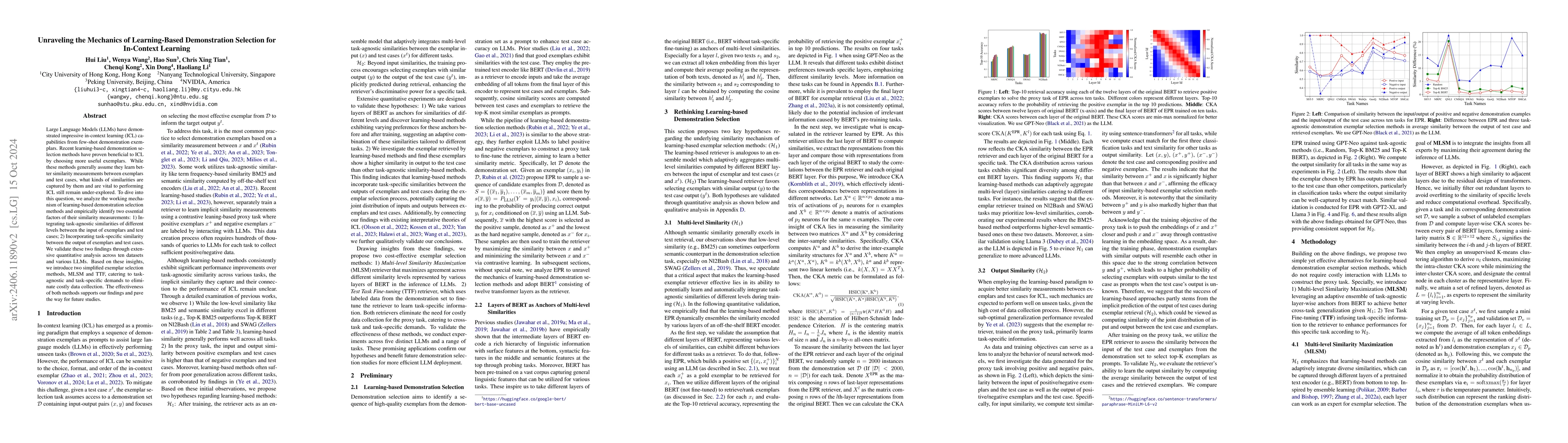 Thumbnail for Unraveling the Mechanics of Learning-Based Demonstration Selection for
  In-Context Learning