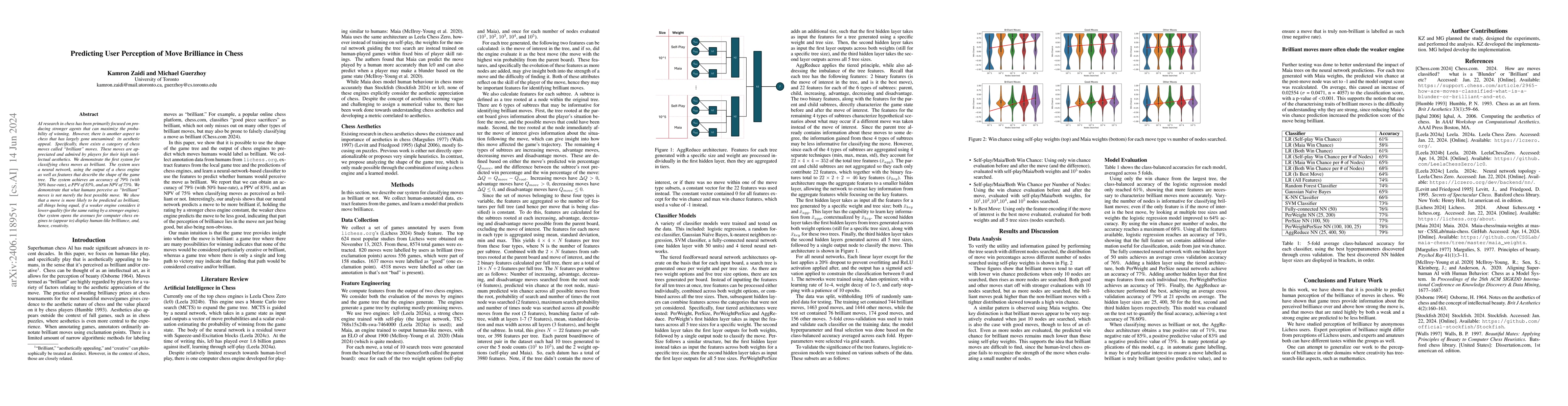 Thumbnail for Predicting User Perception of Move Brilliance in Chess