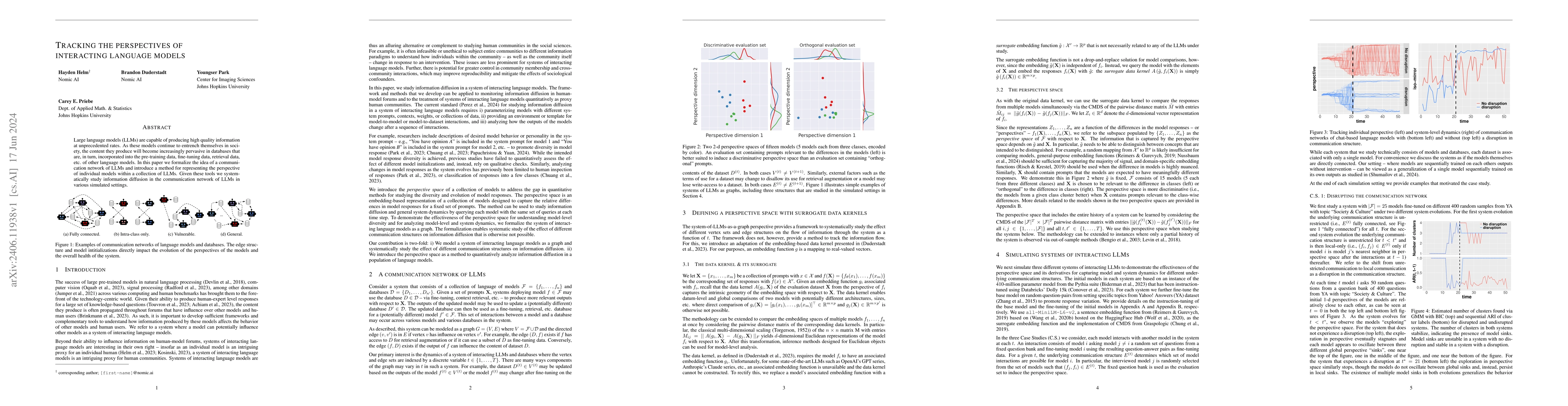 Thumbnail for Tracking the perspectives of interacting language models