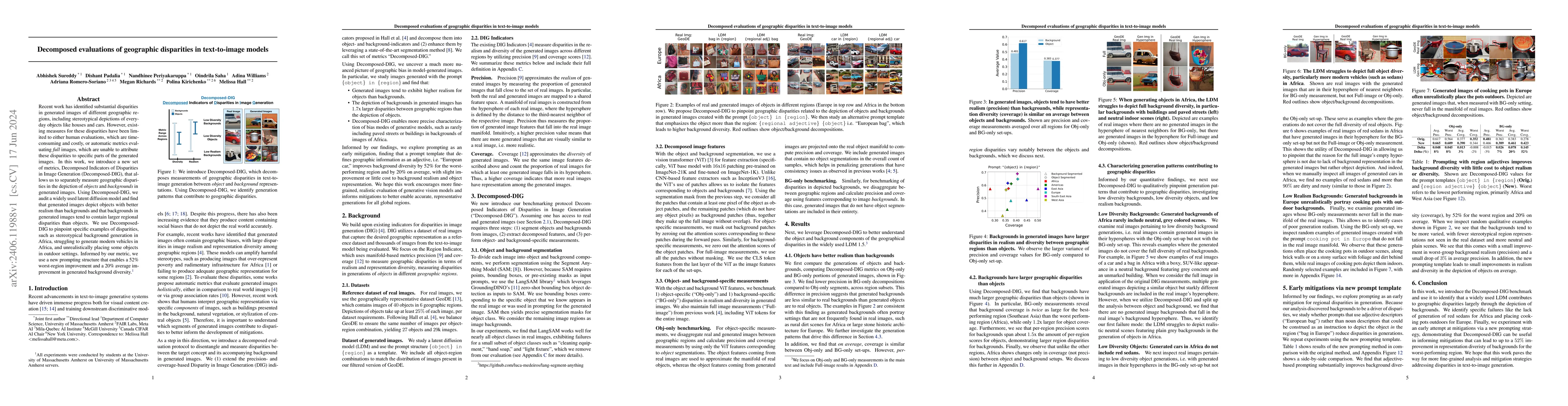 Thumbnail for Decomposed evaluations of geographic disparities in text-to-image models