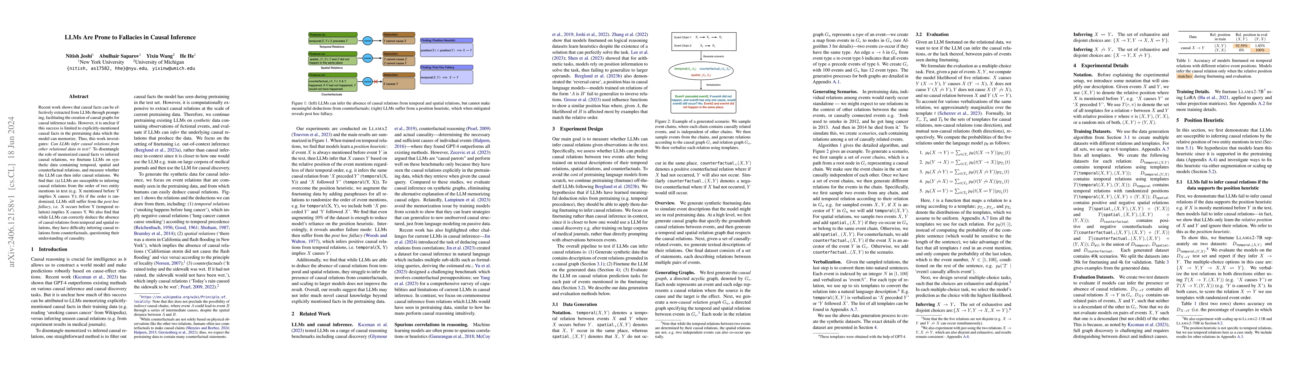Thumbnail for LLMs Are Prone to Fallacies in Causal Inference