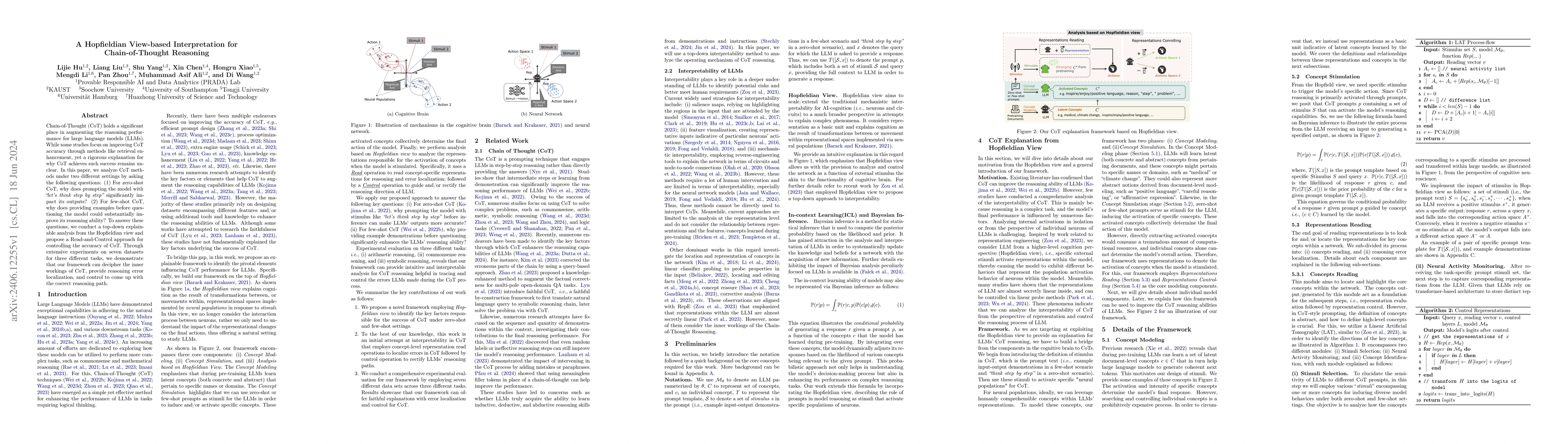 Thumbnail for A Hopfieldian View-based Interpretation for Chain-of-Thought Reasoning