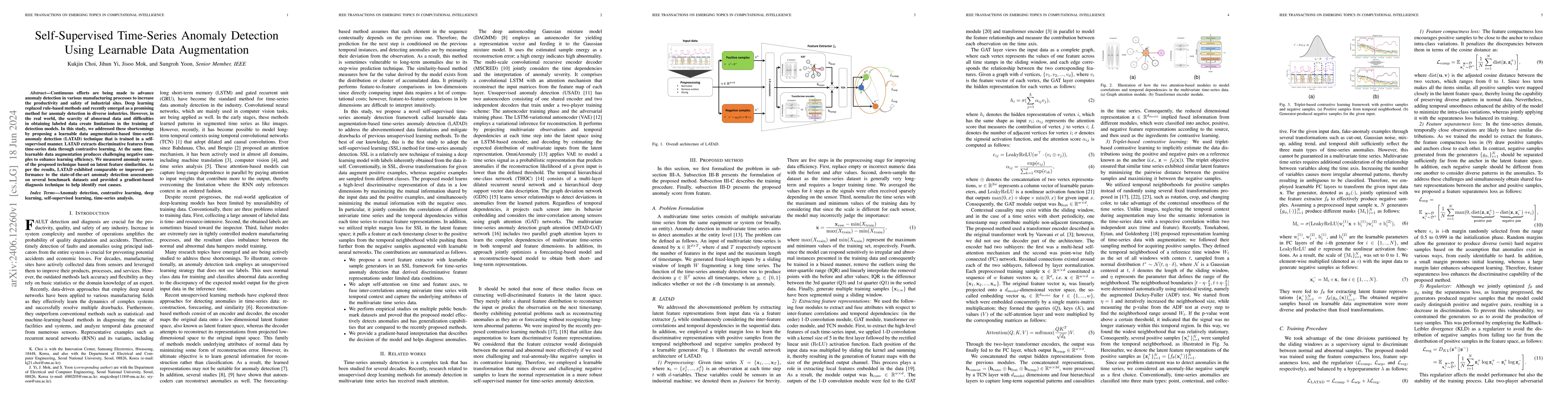 Thumbnail for Self-Supervised Time-Series Anomaly Detection Using Learnable Data
  Augmentation