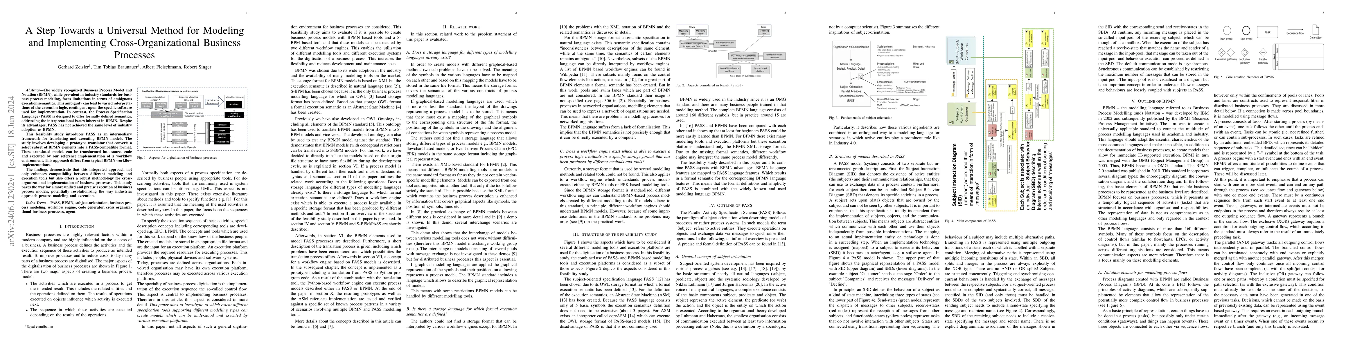 Thumbnail for A Step Towards a Universal Method for Modeling and Implementing
  Cross-Organizational Business Processes