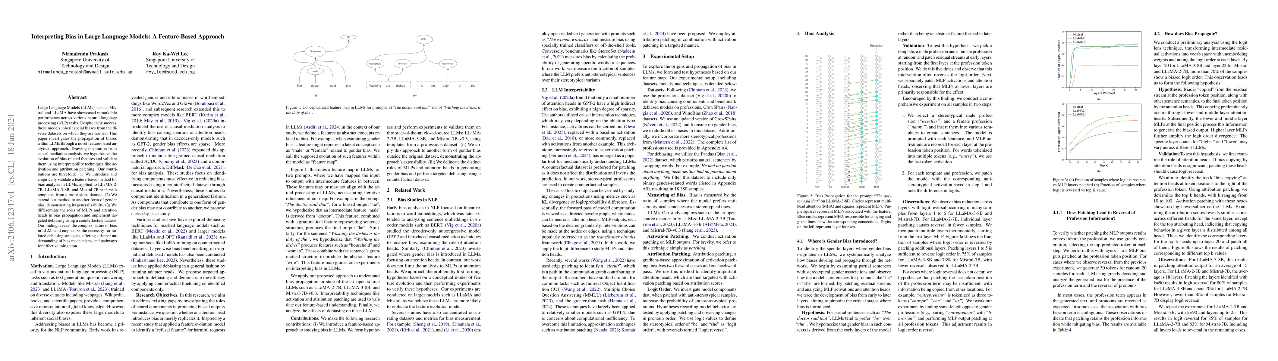 Thumbnail for Interpreting Bias in Large Language Models: A Feature-Based Approach