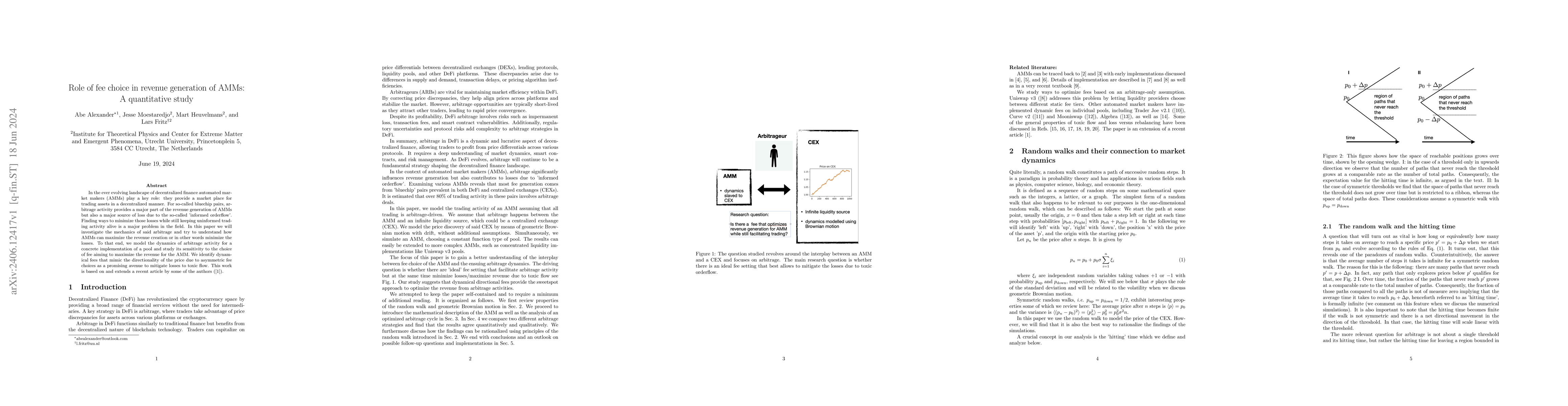 Thumbnail for Role of fee choice in revenue generation of AMMs: A quantitative study