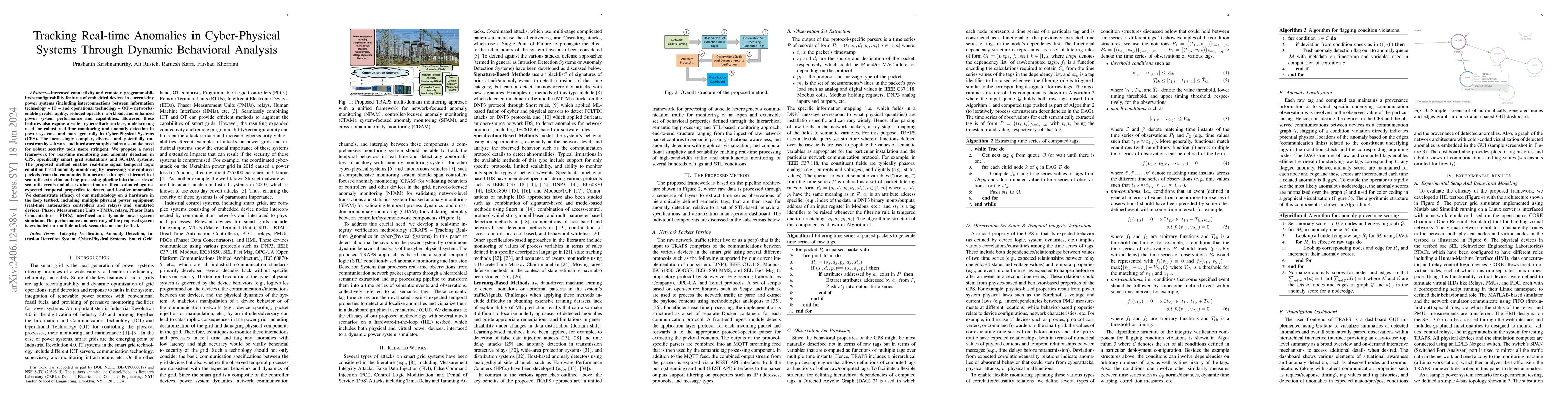 Thumbnail for Tracking Real-time Anomalies in Cyber-Physical Systems Through Dynamic
  Behavioral Analysis