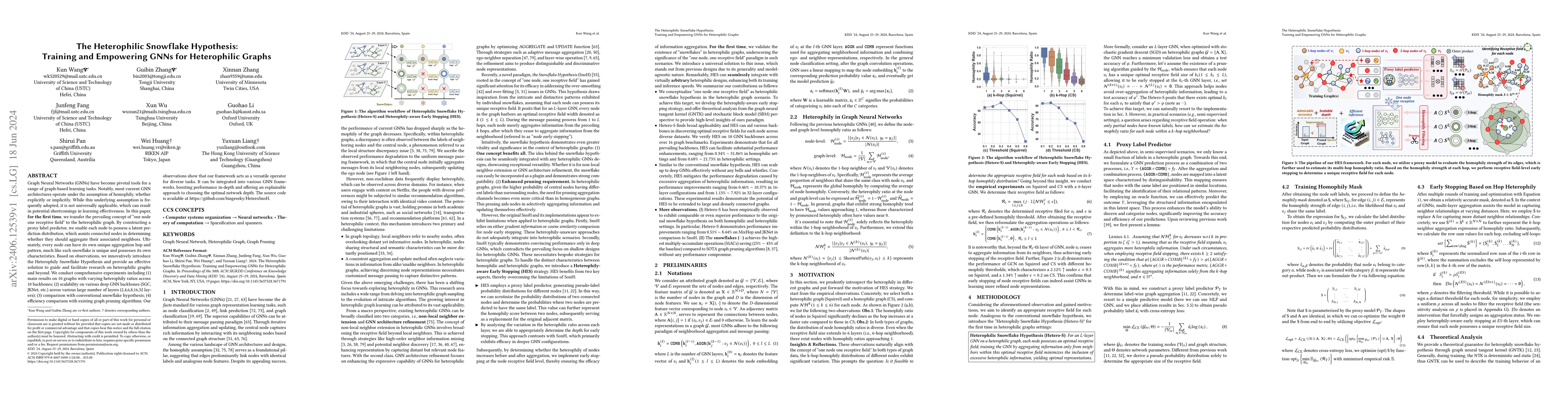 Thumbnail for The Heterophilic Snowflake Hypothesis: Training and Empowering GNNs for
  Heterophilic Graphs