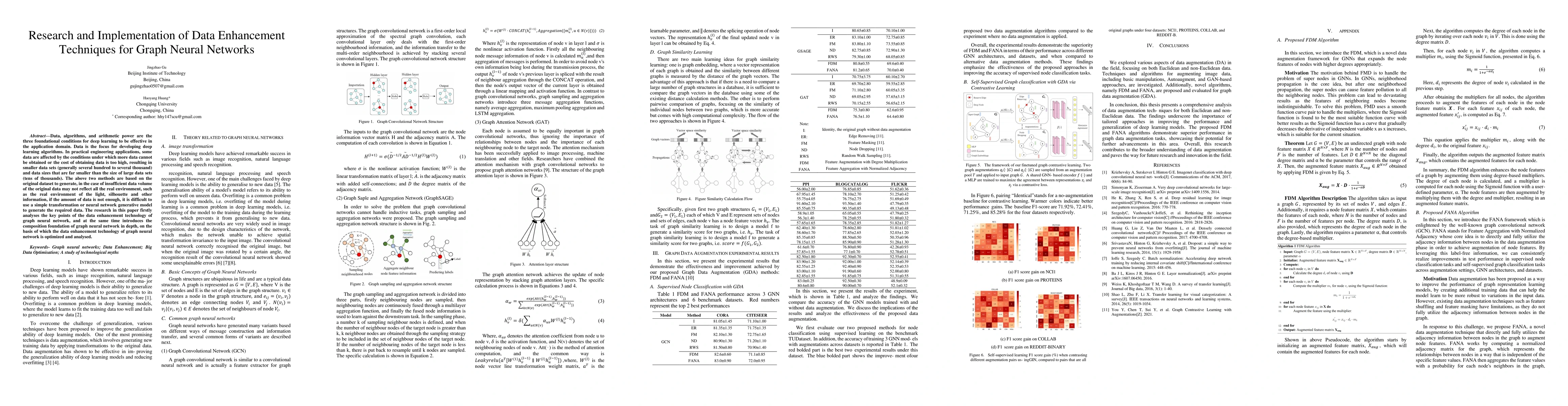 Thumbnail for Research and Implementation of Data Enhancement Techniques for Graph
  Neural Networks