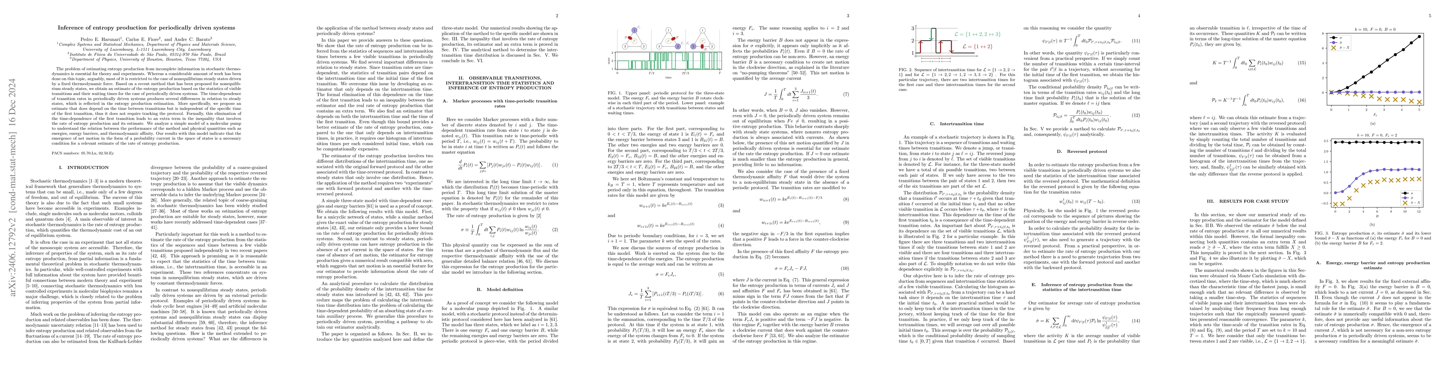 Thumbnail for Inference of entropy production for periodically driven systems
