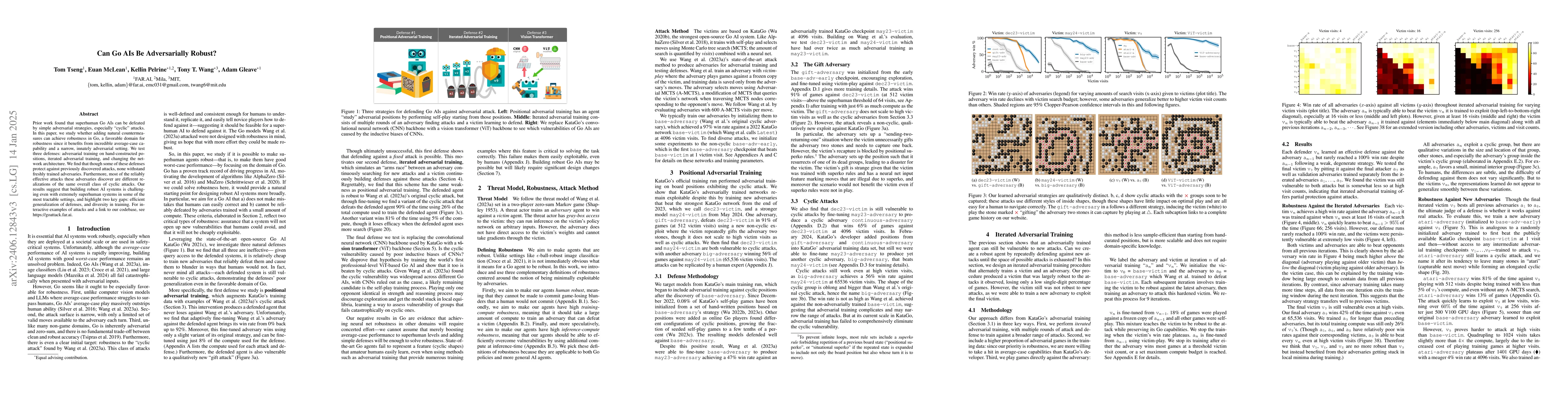 Thumbnail for Can Go AIs be adversarially robust?