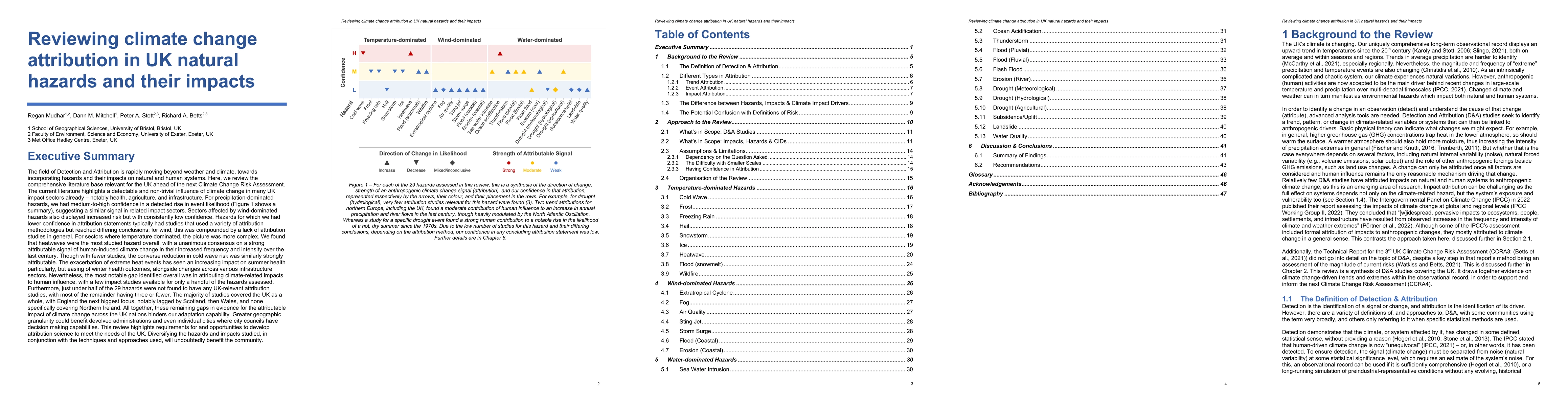 Thumbnail for Reviewing climate change attribution in UK natural hazards and their
  impacts