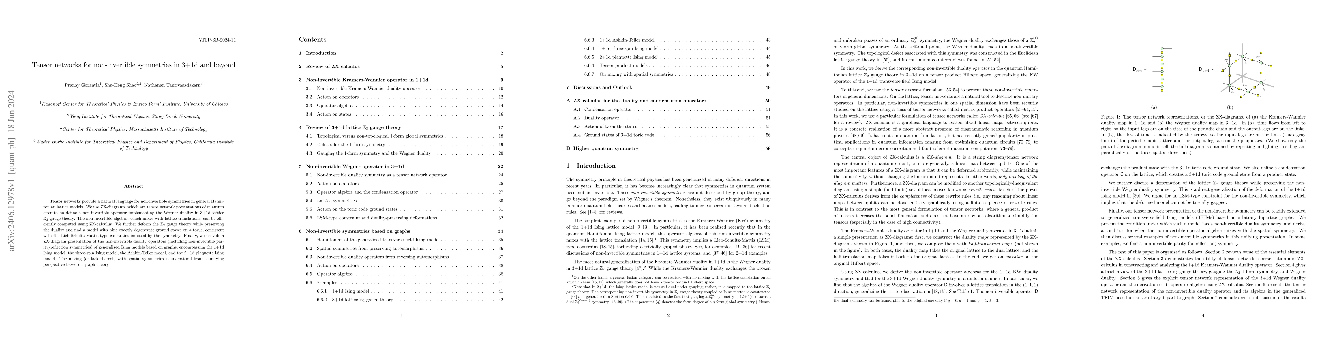 Thumbnail for Tensor networks for non-invertible symmetries in 3+1d and beyond