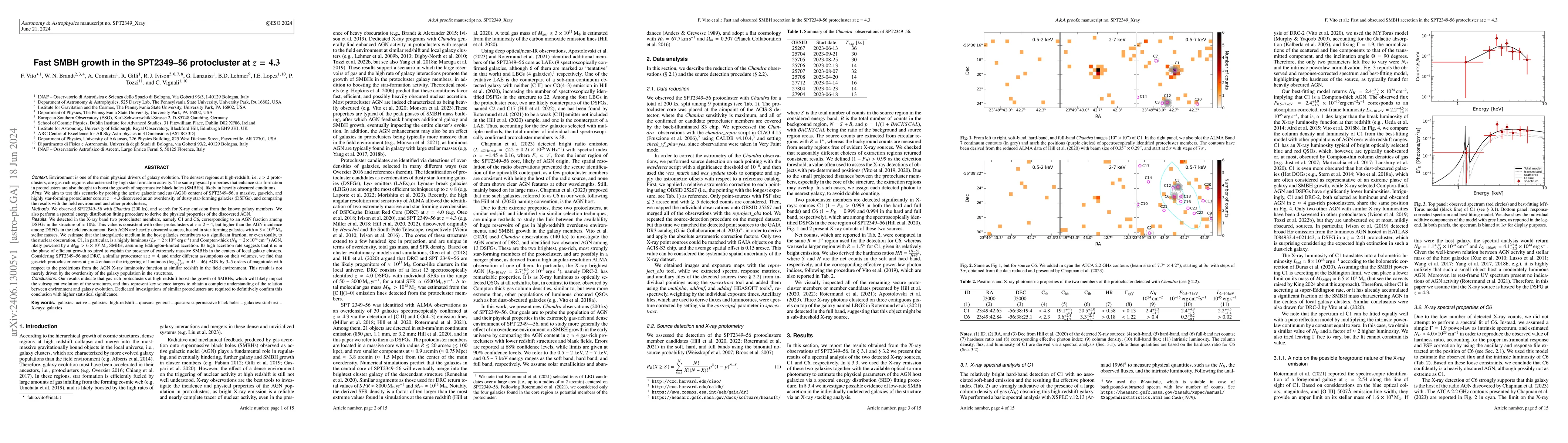 Thumbnail for Fast SMBH growth in the SPT2349--56 protocluster at $z=4.3$