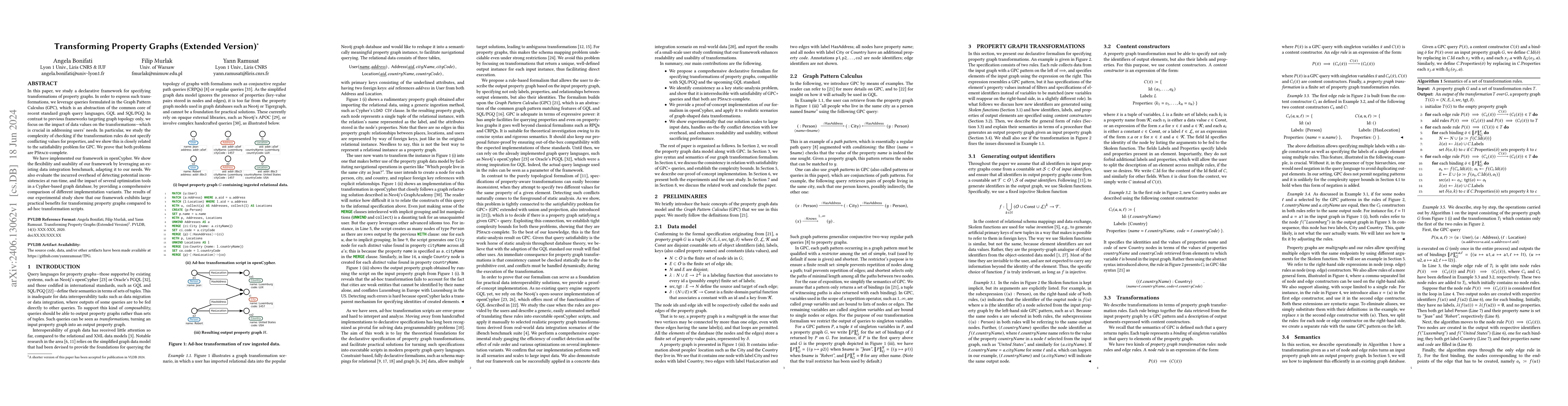 Thumbnail for Transforming Property Graphs