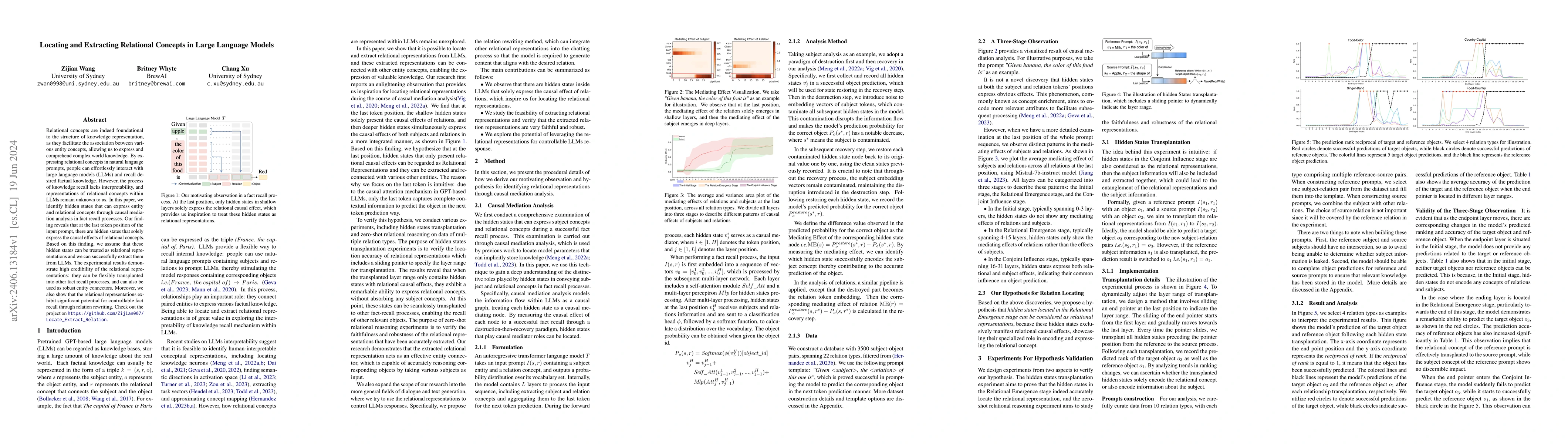 Thumbnail for Locating and Extracting Relational Concepts in Large Language Models