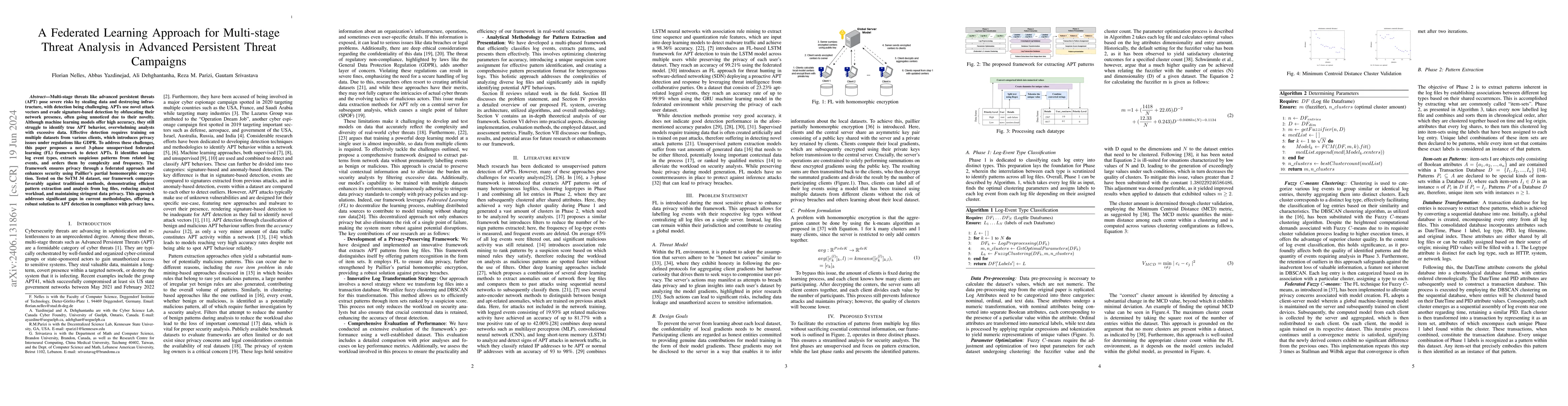 Thumbnail for A Federated Learning Approach for Multi-stage Threat Analysis in
  Advanced Persistent Threat Campaigns