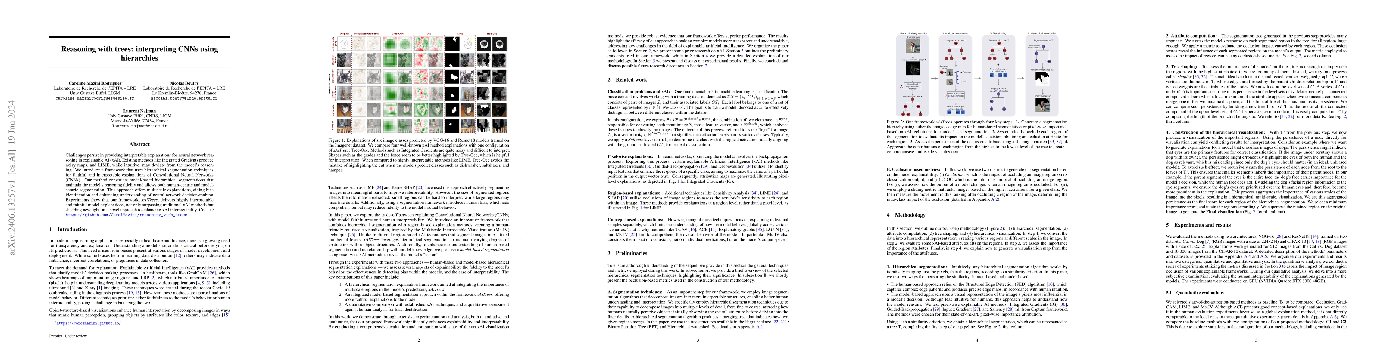 Thumbnail for Reasoning with trees: interpreting CNNs using hierarchies