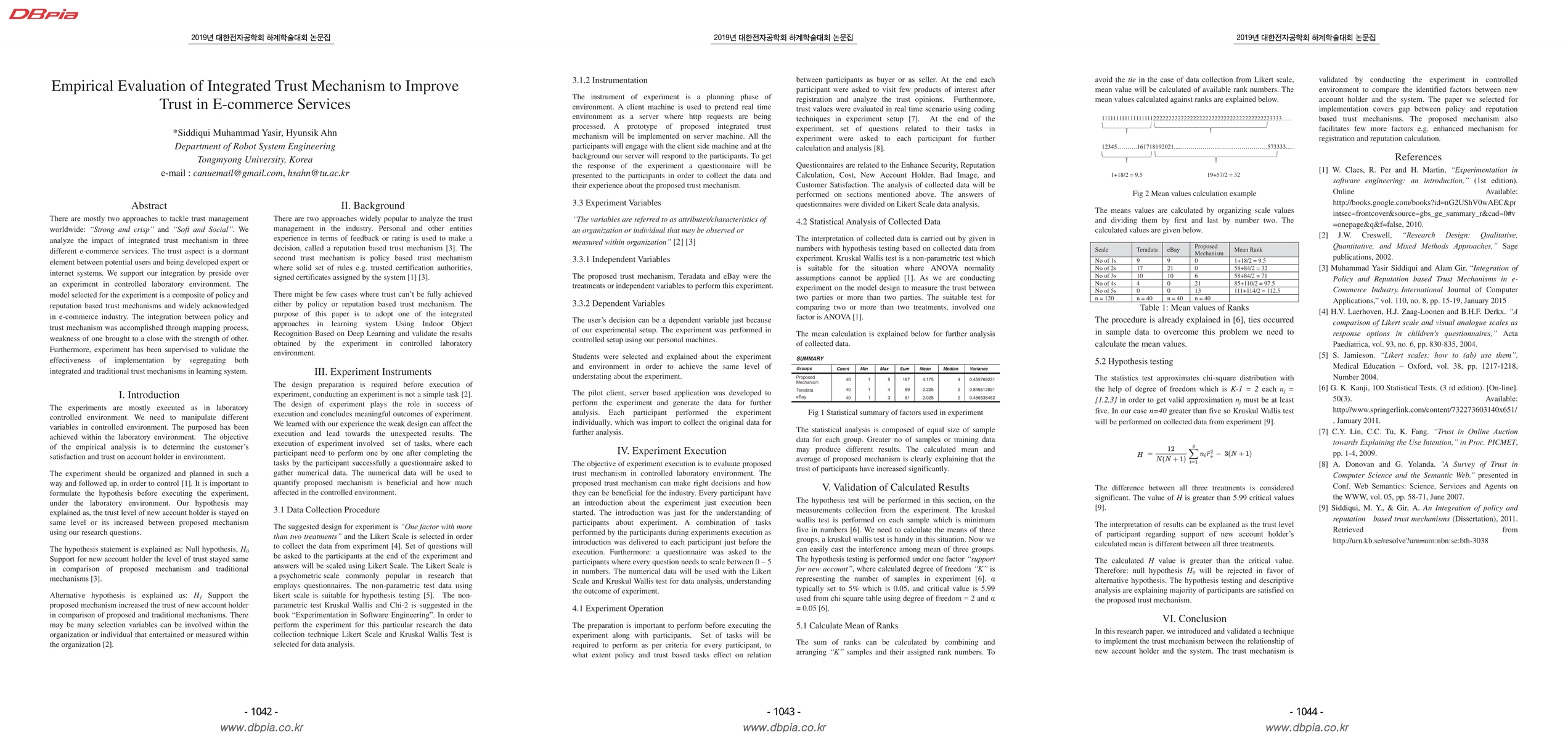 Thumbnail for Empirical Evaluation of Integrated Trust Mechanism to Improve Trust in
  E-commerce Services