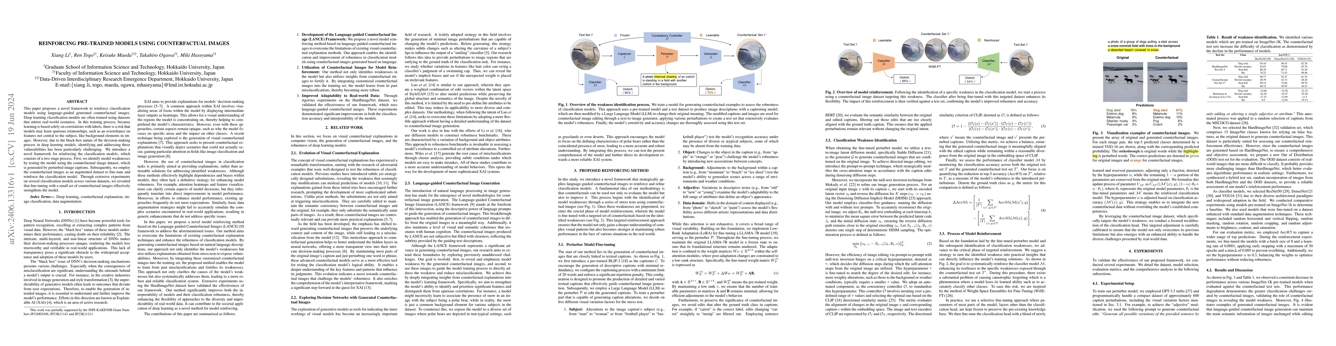 Thumbnail for Reinforcing Pre-trained Models Using Counterfactual Images