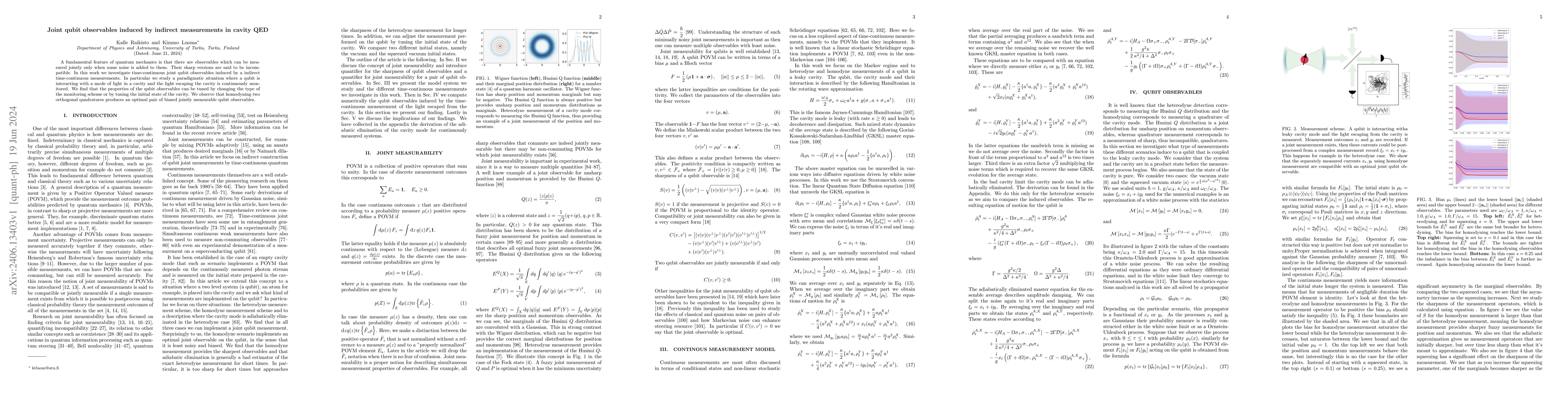 Thumbnail for Joint qubit observables induced by indirect measurements in cavity QED
