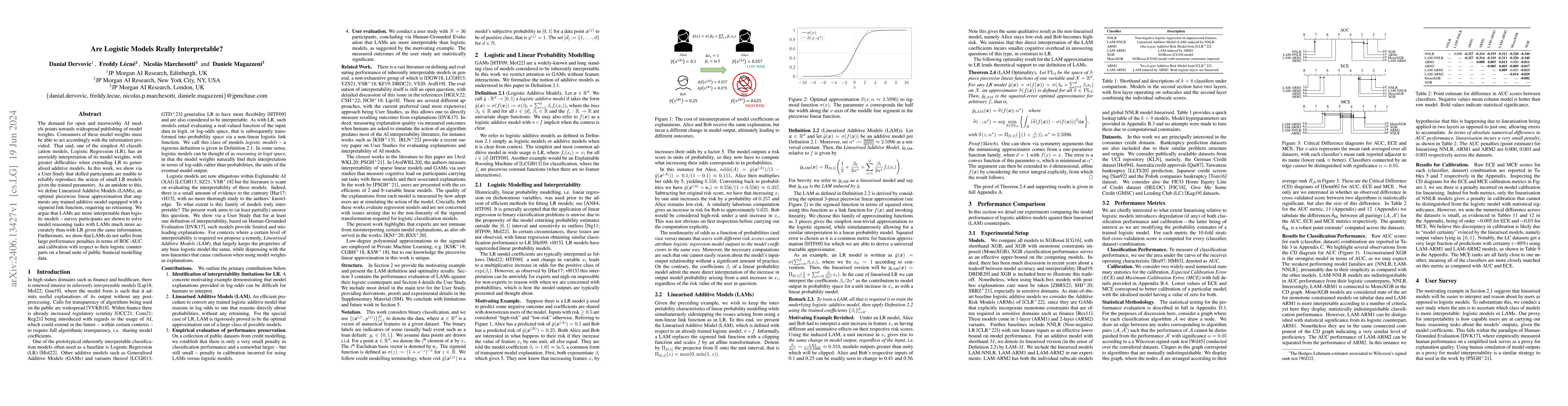 Thumbnail for Are Logistic Models Really Interpretable?