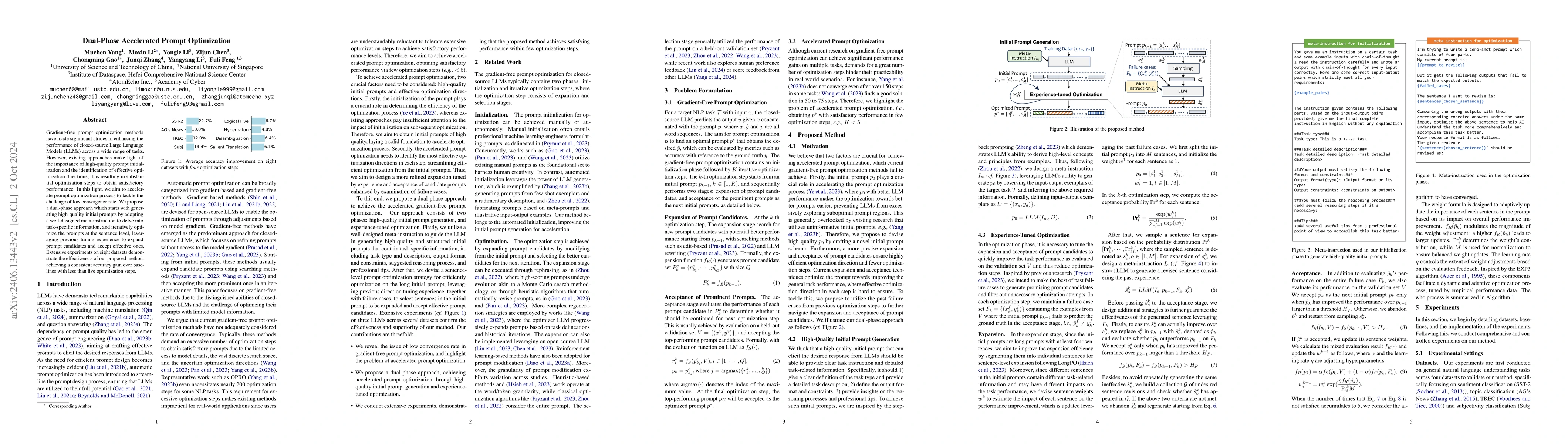 Thumbnail for Dual-Phase Accelerated Prompt Optimization