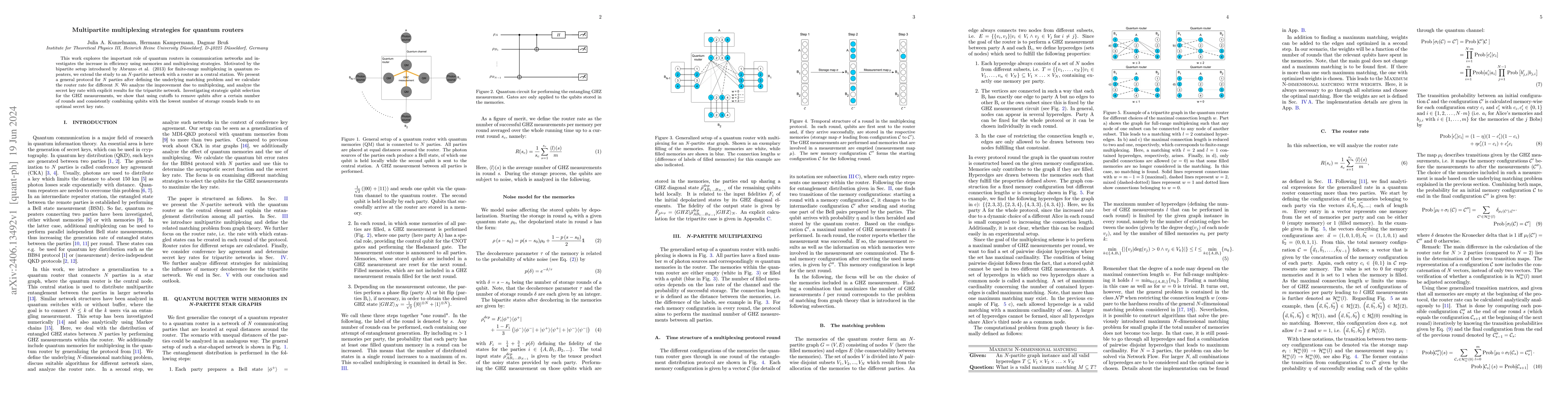 Thumbnail for Multipartite multiplexing strategies for quantum routers