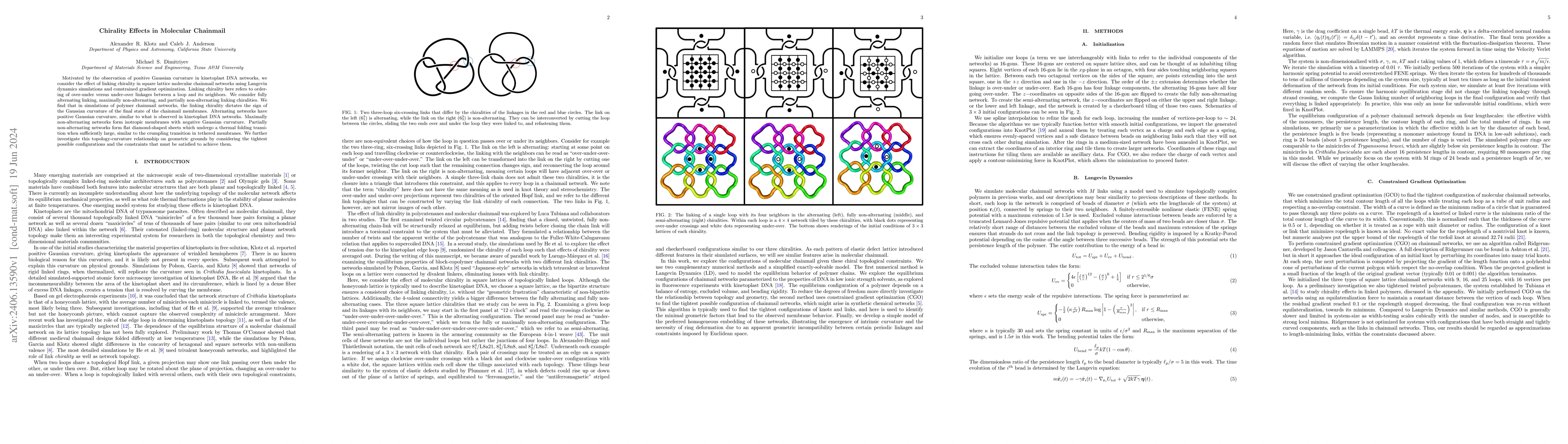 Thumbnail for Chirality Effects in Molecular Chainmail