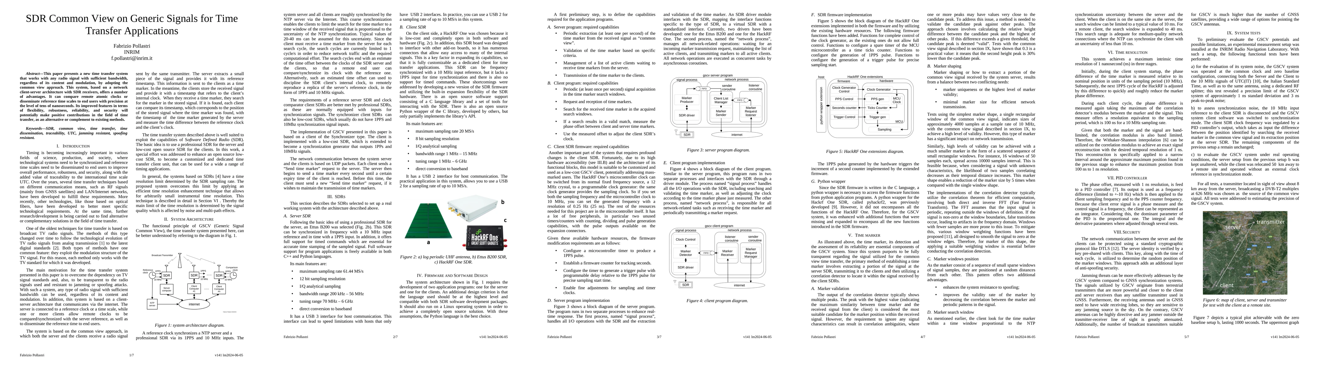 Thumbnail for SDR Common View on Generic Signals for Time Transfer Applications