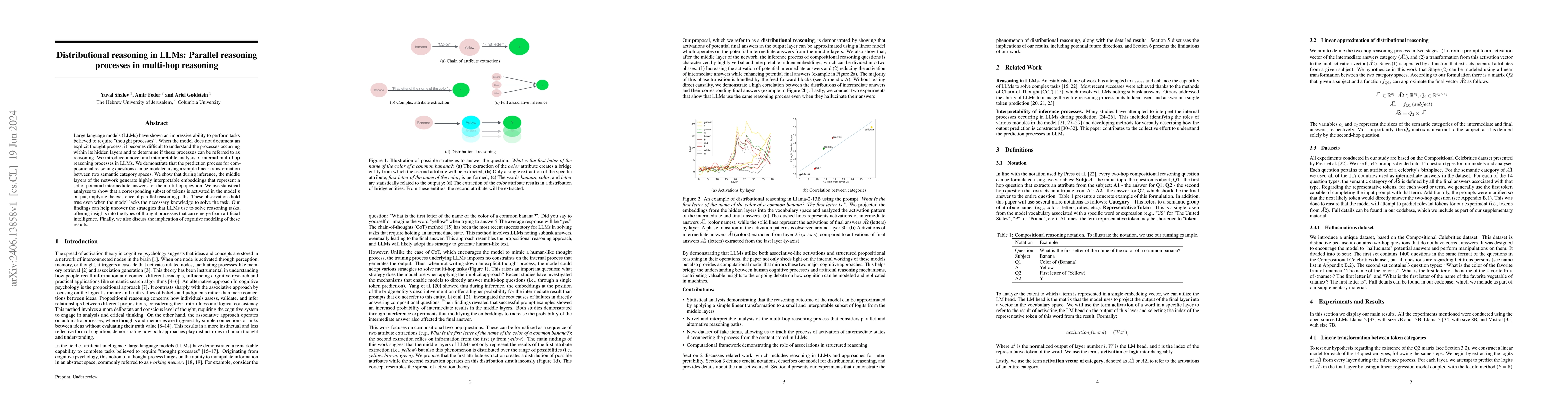 Thumbnail for Distributional reasoning in LLMs: Parallel reasoning processes in
  multi-hop reasoning