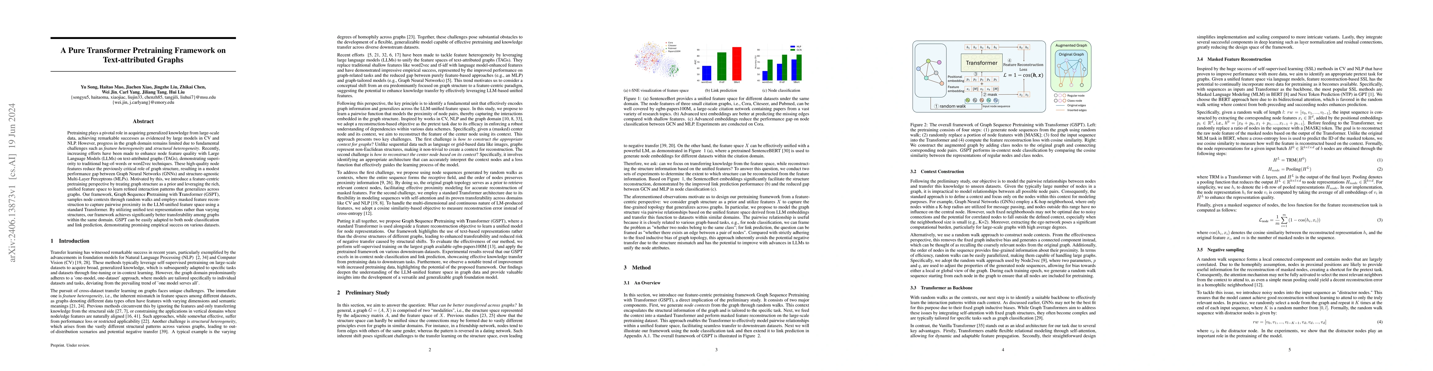 Thumbnail for A Pure Transformer Pretraining Framework on Text-attributed Graphs