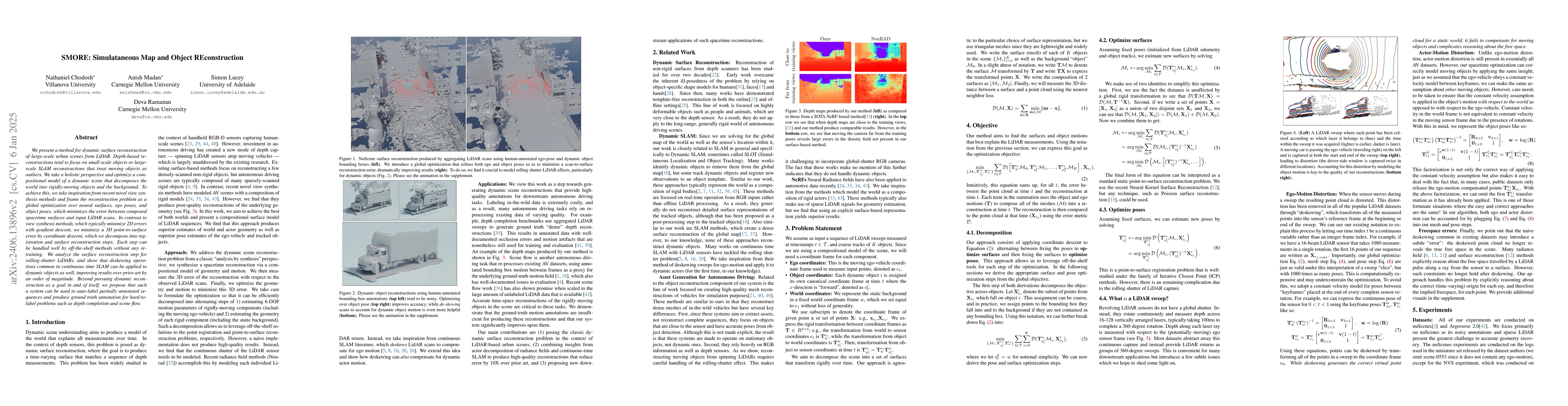 Thumbnail for Simultaneous Map and Object Reconstruction