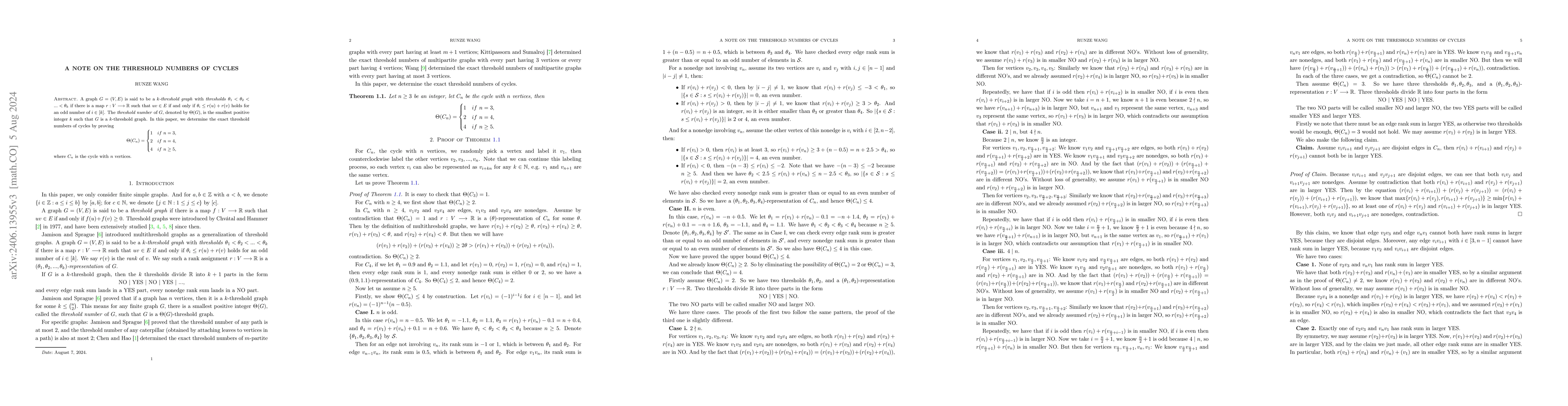 Thumbnail for A note on the threshold numbers of cycles