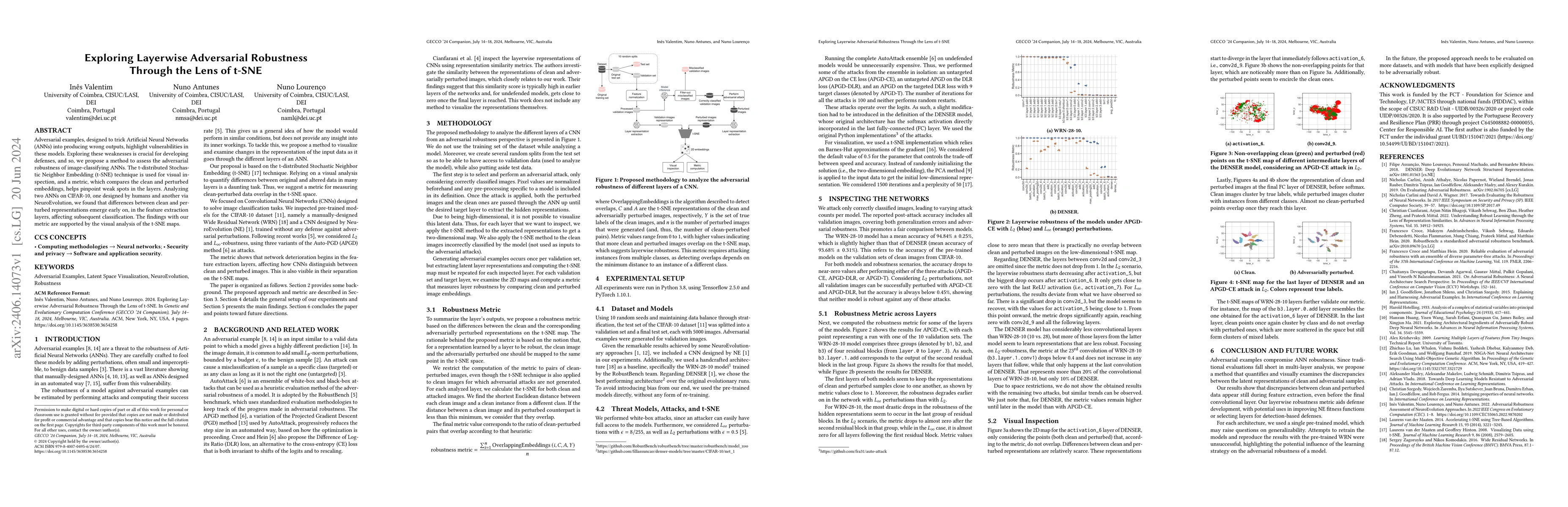 Thumbnail for Exploring Layerwise Adversarial Robustness Through the Lens of t-SNE