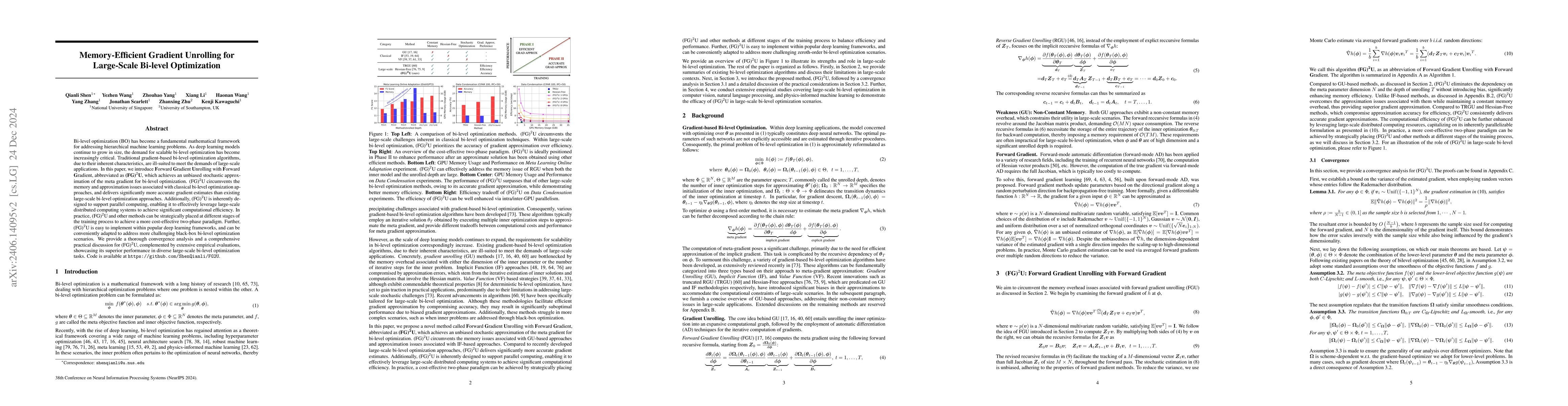 Thumbnail for Memory-Efficient Gradient Unrolling for Large-Scale Bi-level
  Optimization