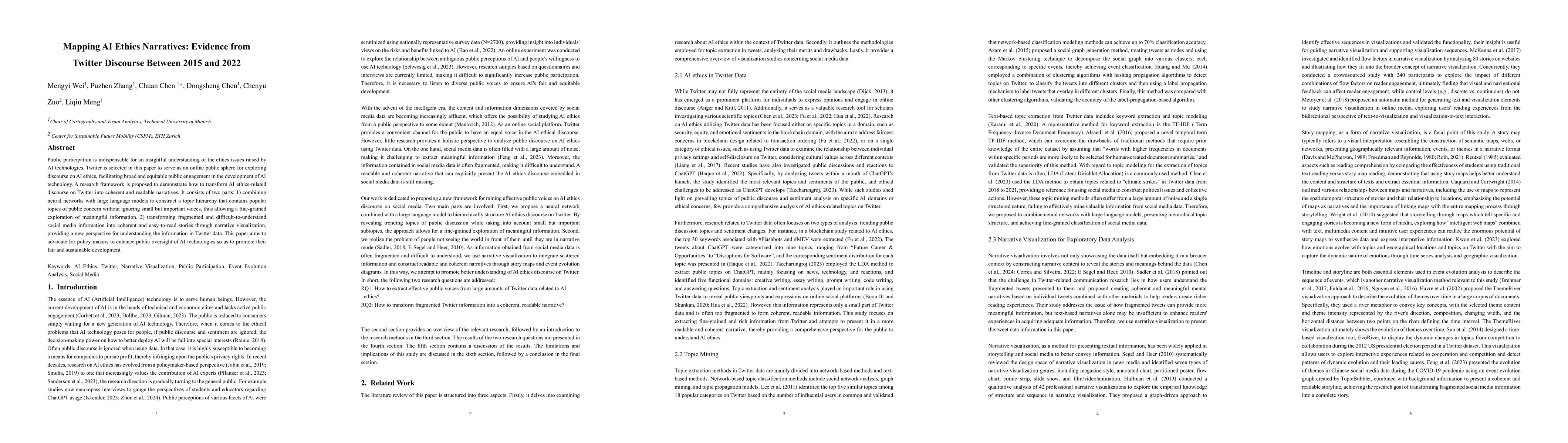 Thumbnail for Mapping AI Ethics Narratives: Evidence from Twitter Discourse Between
  2015 and 2022