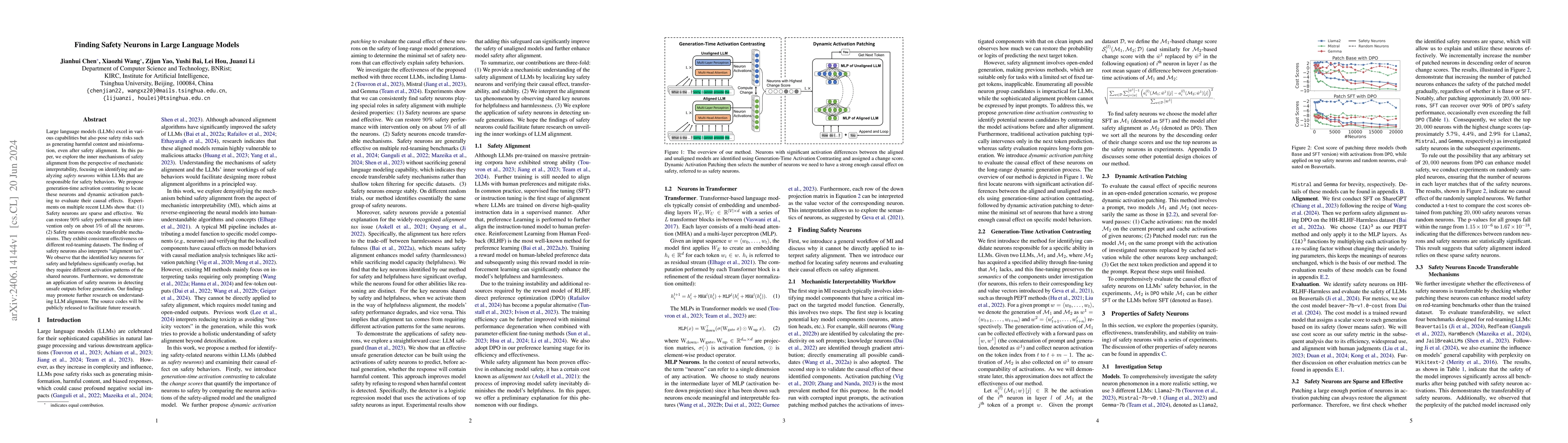 Thumbnail for Finding Safety Neurons in Large Language Models