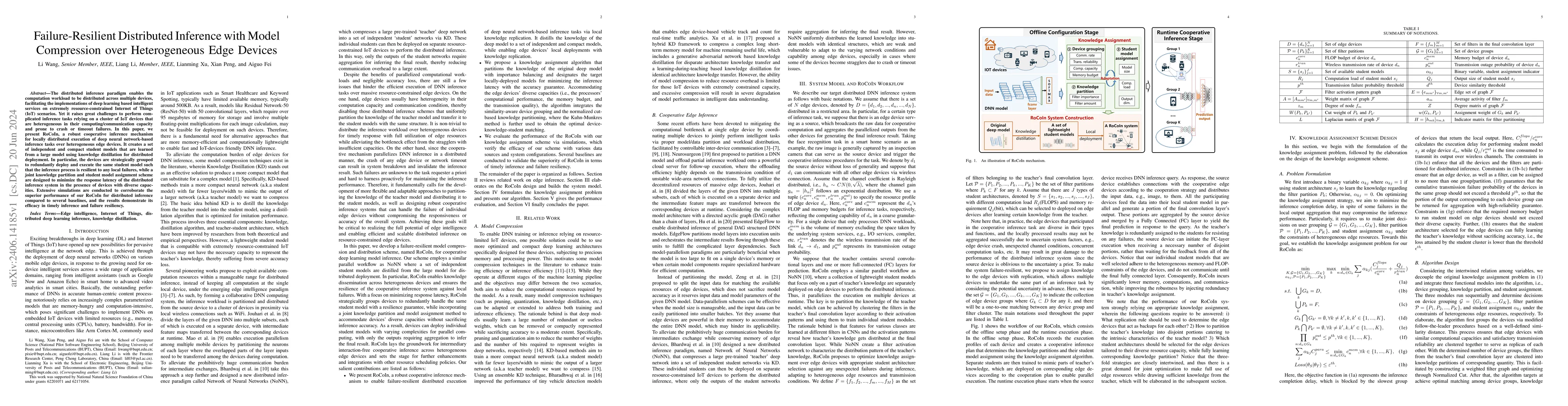 Thumbnail for Failure-Resilient Distributed Inference with Model Compression over
  Heterogeneous Edge Devices