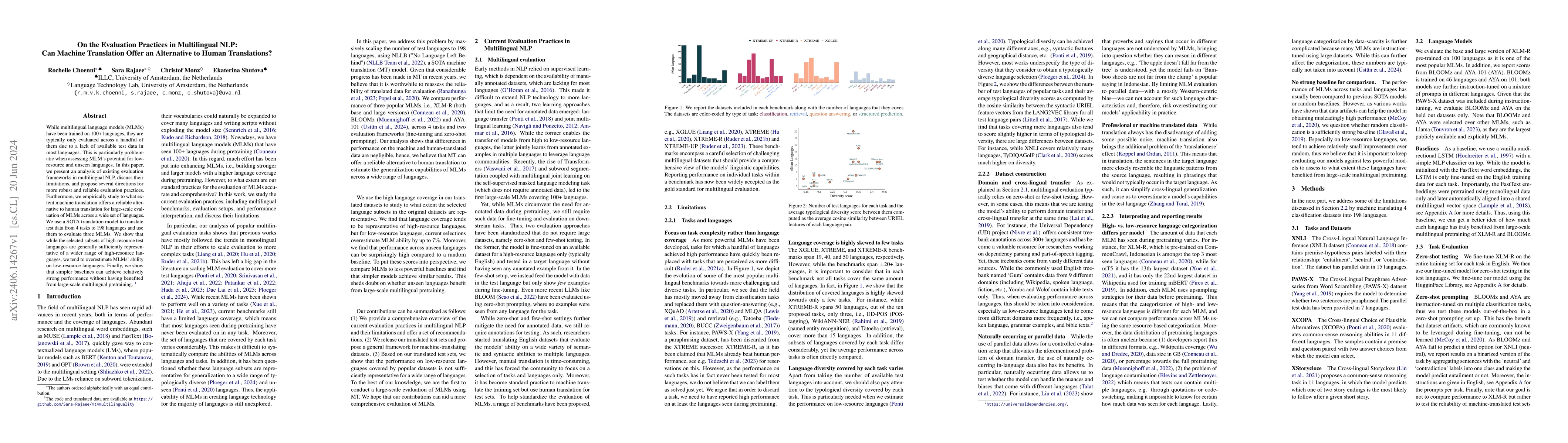 Thumbnail for On the Evaluation Practices in Multilingual NLP: Can Machine Translation
  Offer an Alternative to Human Translations?