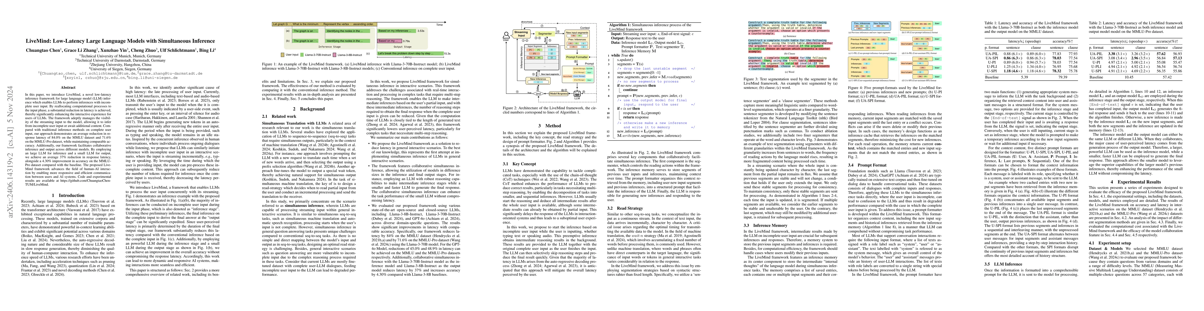 Thumbnail for LiveMind: Low-latency Large Language Models with Simultaneous Inference