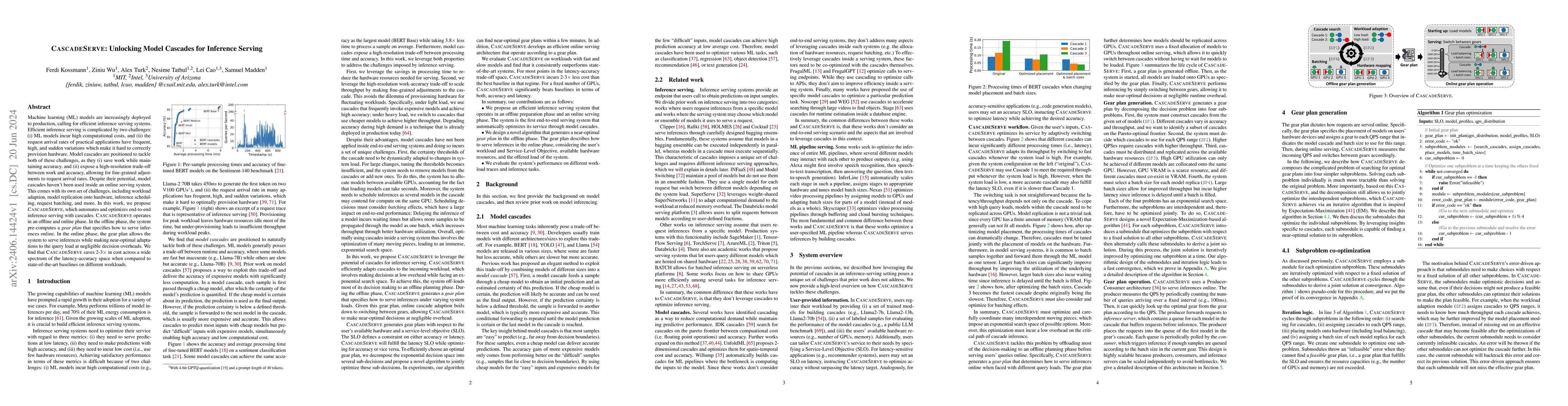 Thumbnail for CascadeServe: Unlocking Model Cascades for Inference Serving