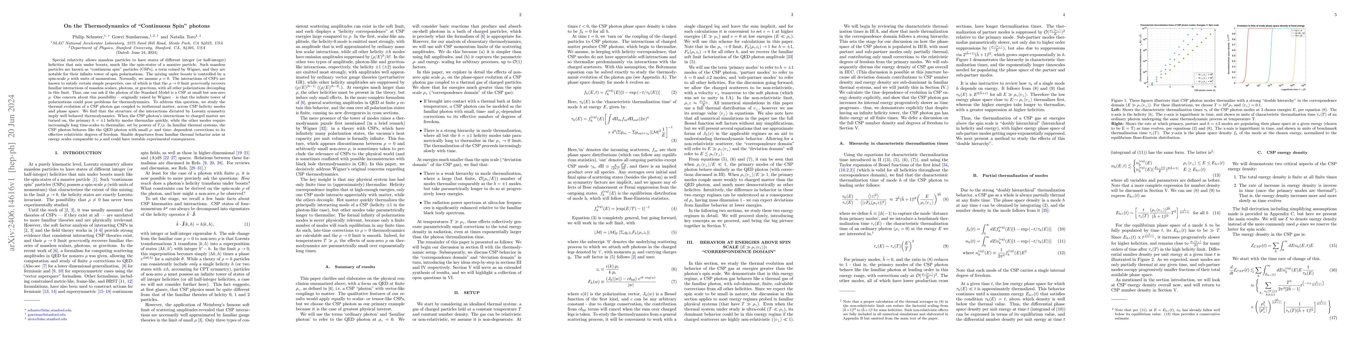 Thumbnail for On the Thermodynamics of Continuous Spin photons