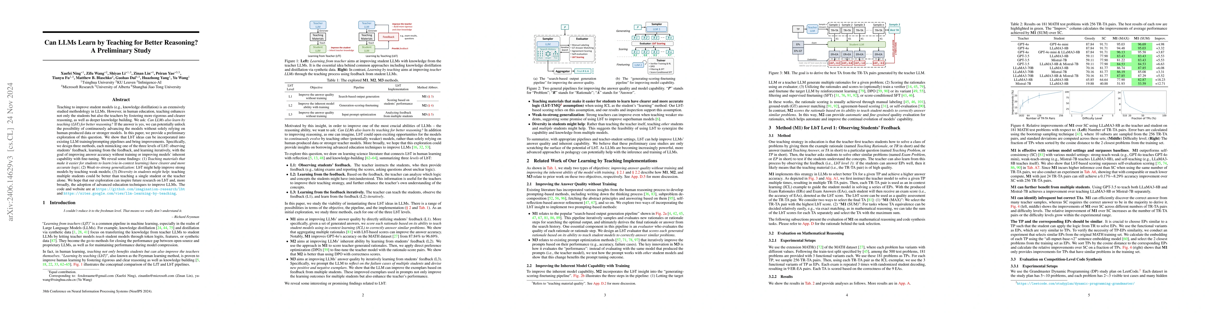 Thumbnail for Can LLMs Learn by Teaching? A Preliminary Study